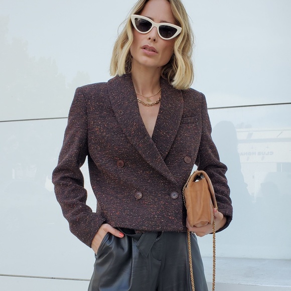 Anine Bing Jackets & Blazers - Anine Bing Mae Blazer Rust XS